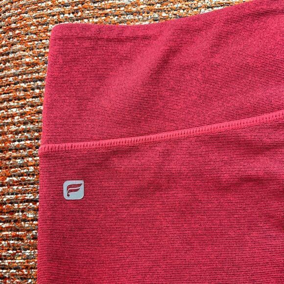Fabletics Comfy Workout Leggings, Pink / Red, Size Small - Picture 2 of 5
